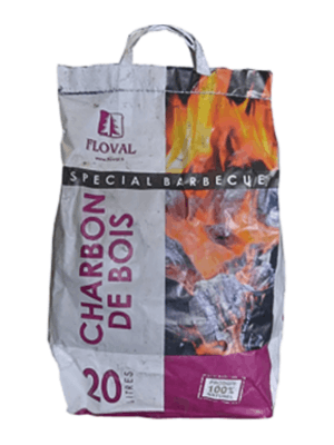 Charbon de bois barbecue 20 litres