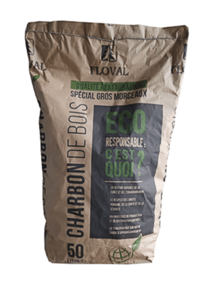 Charbon de bois gros morceaux
