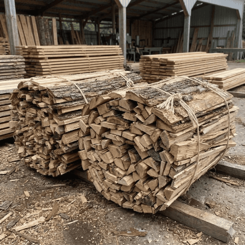 Fagots de bois produits